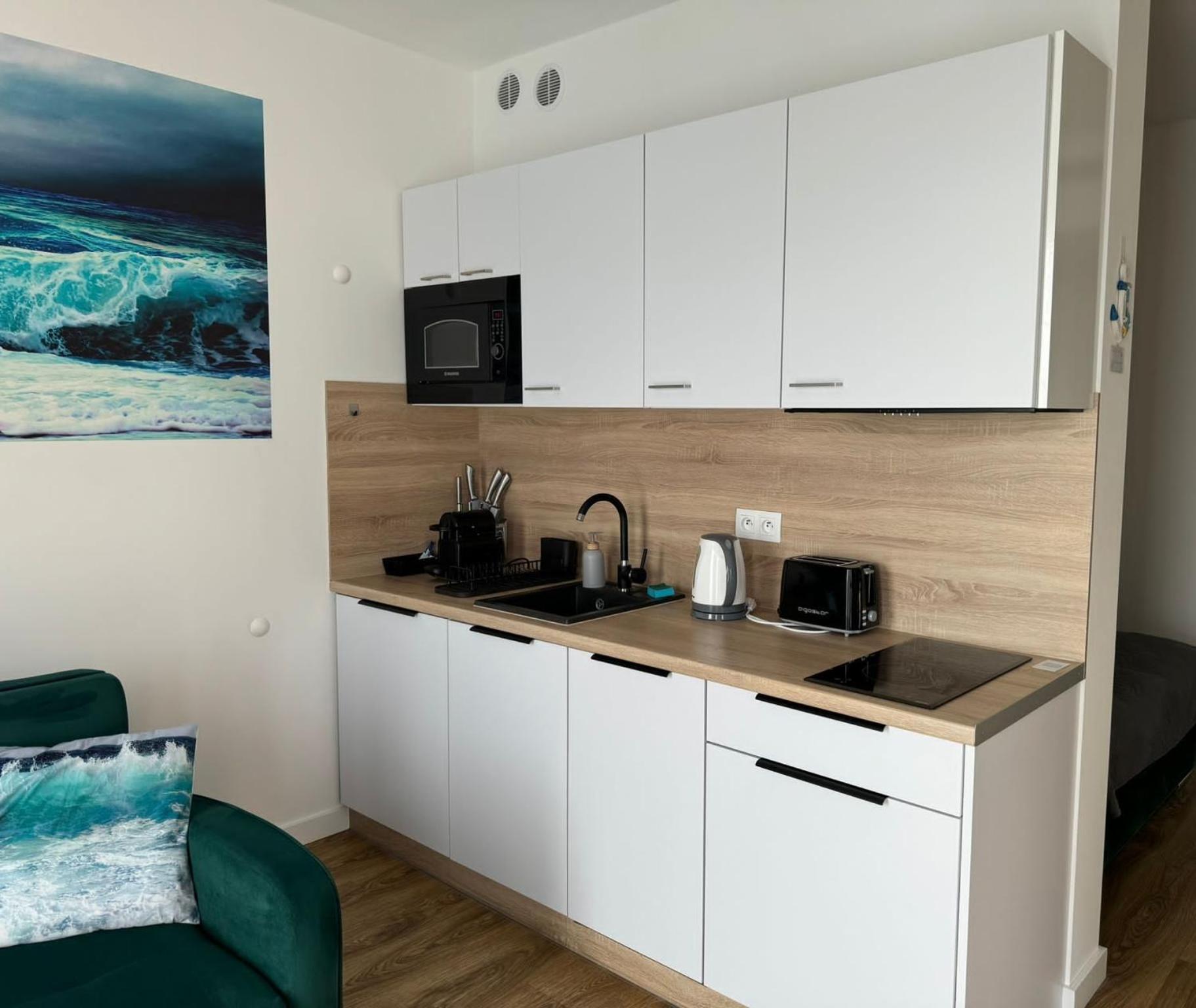 Klimatyzowany Apartament Blue , Sarbinowo Parking Basen Esterno foto