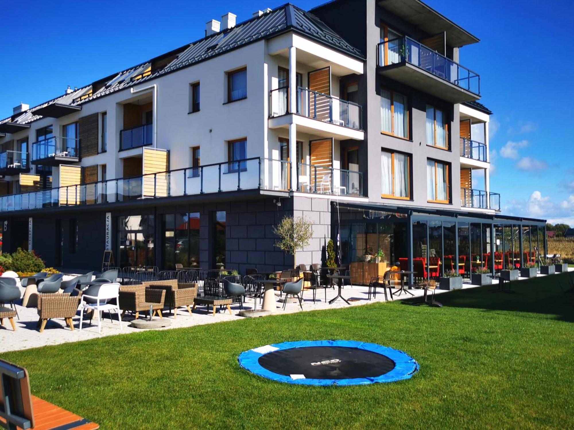 Klimatyzowany Apartament Blue , Sarbinowo Parking Basen Esterno foto